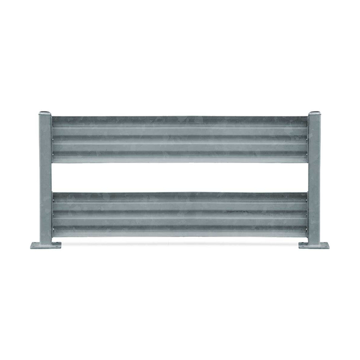 Traffic Barrier Double - GuardX (Galvanised)