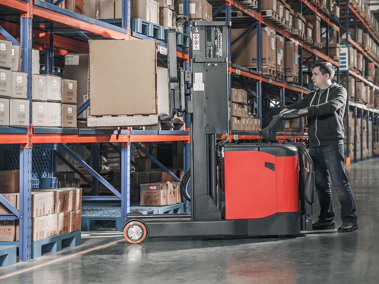 Reach Trucks - The Mini Forklift
