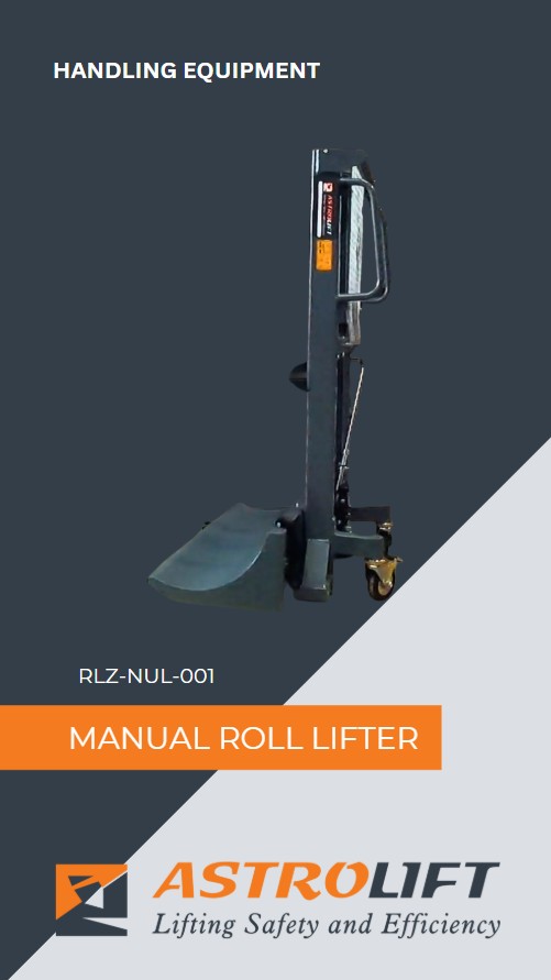 Buy Manual Roll lifter 450Kgs  in Roll Lifters available at Astrolift NZ