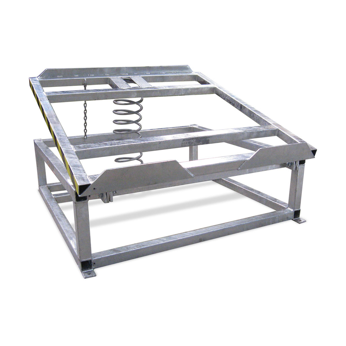 Tilting Lift Table (Spring Galvanised) Tilt Lift Tables Astrolift