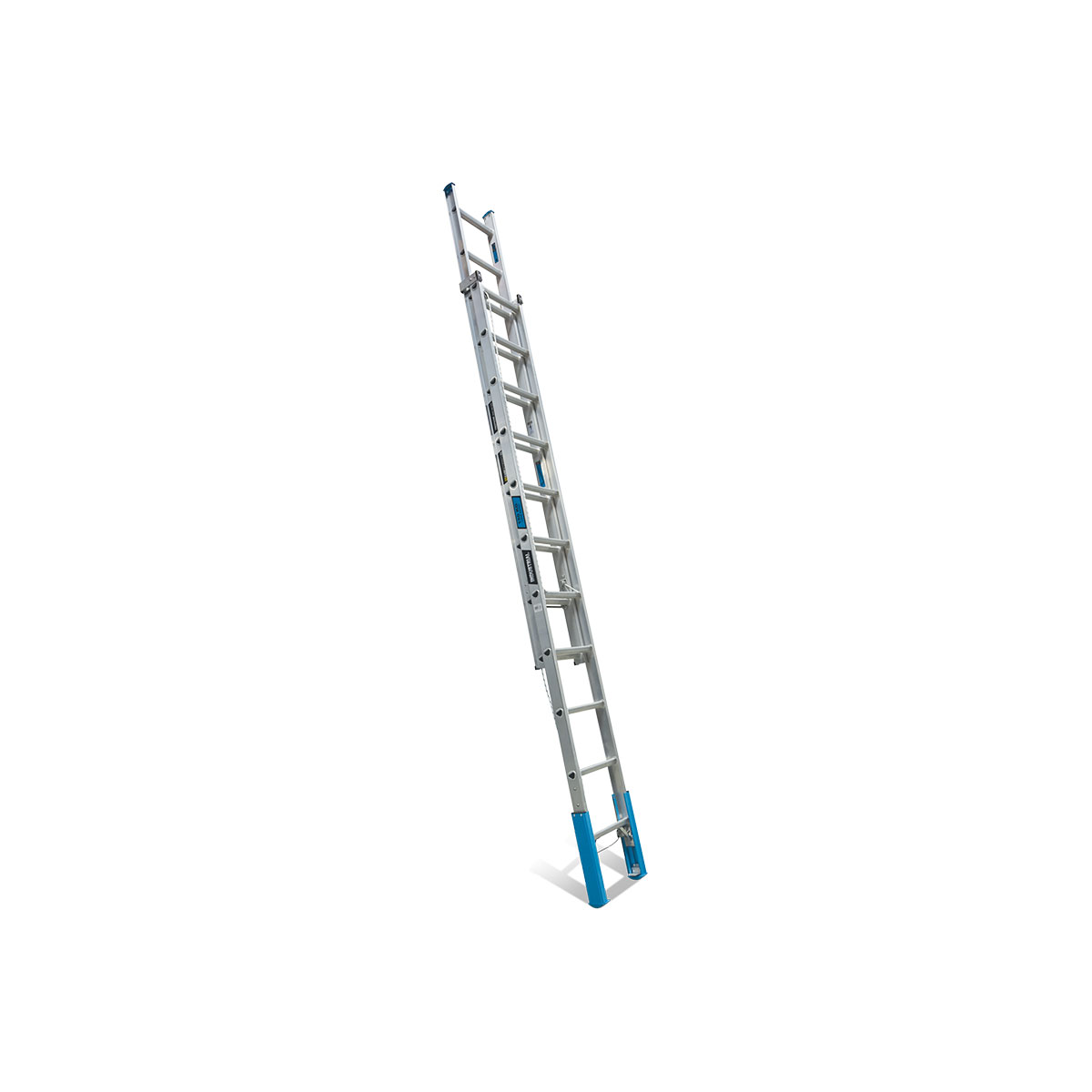Aluminium Extension Ladder with Levelling Feet