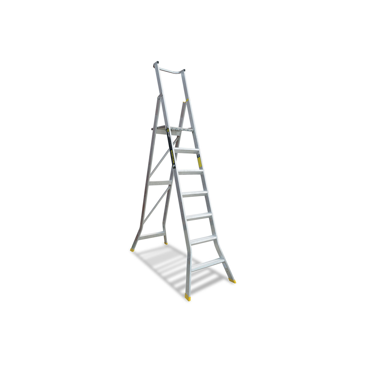 Heavy Duty Platform Ladders - Aluminium