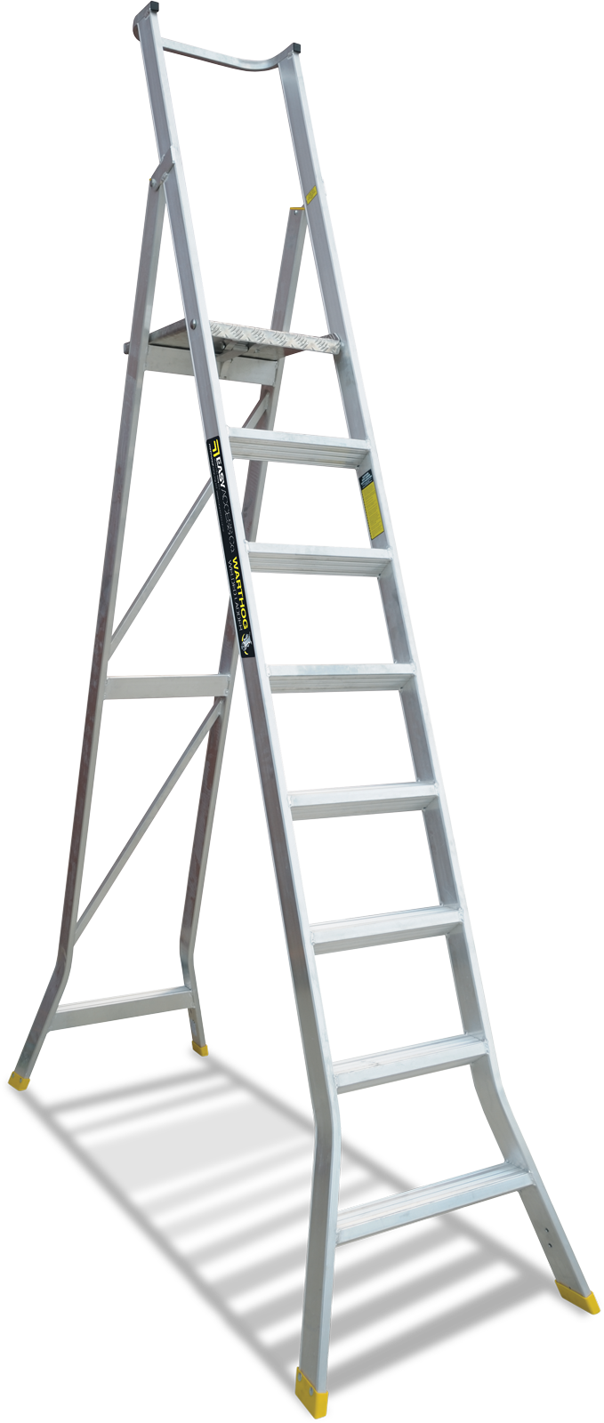 Aluminium Heavy Duty Work Platform Ladder