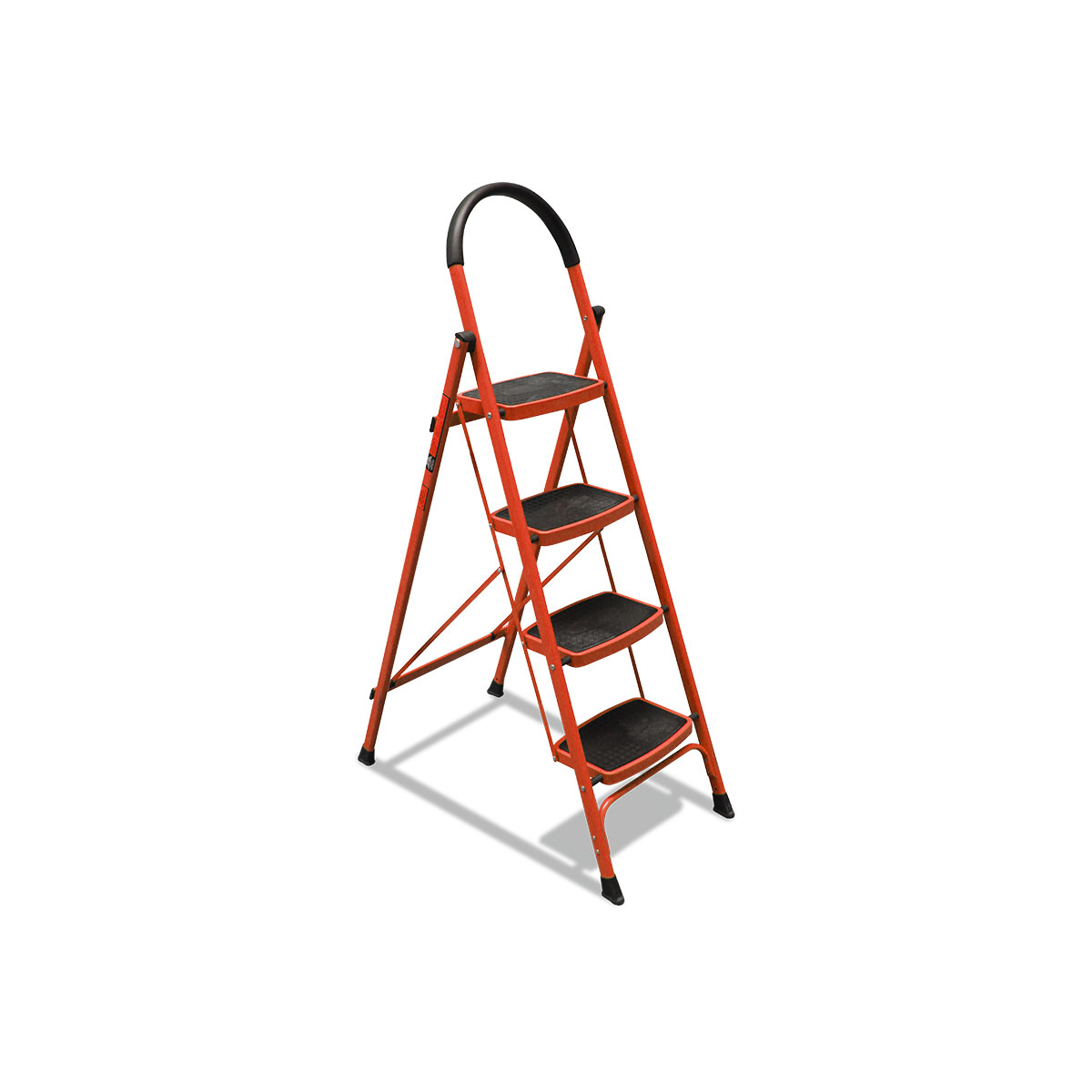 Step Ladder Domestic Use - Red Finish