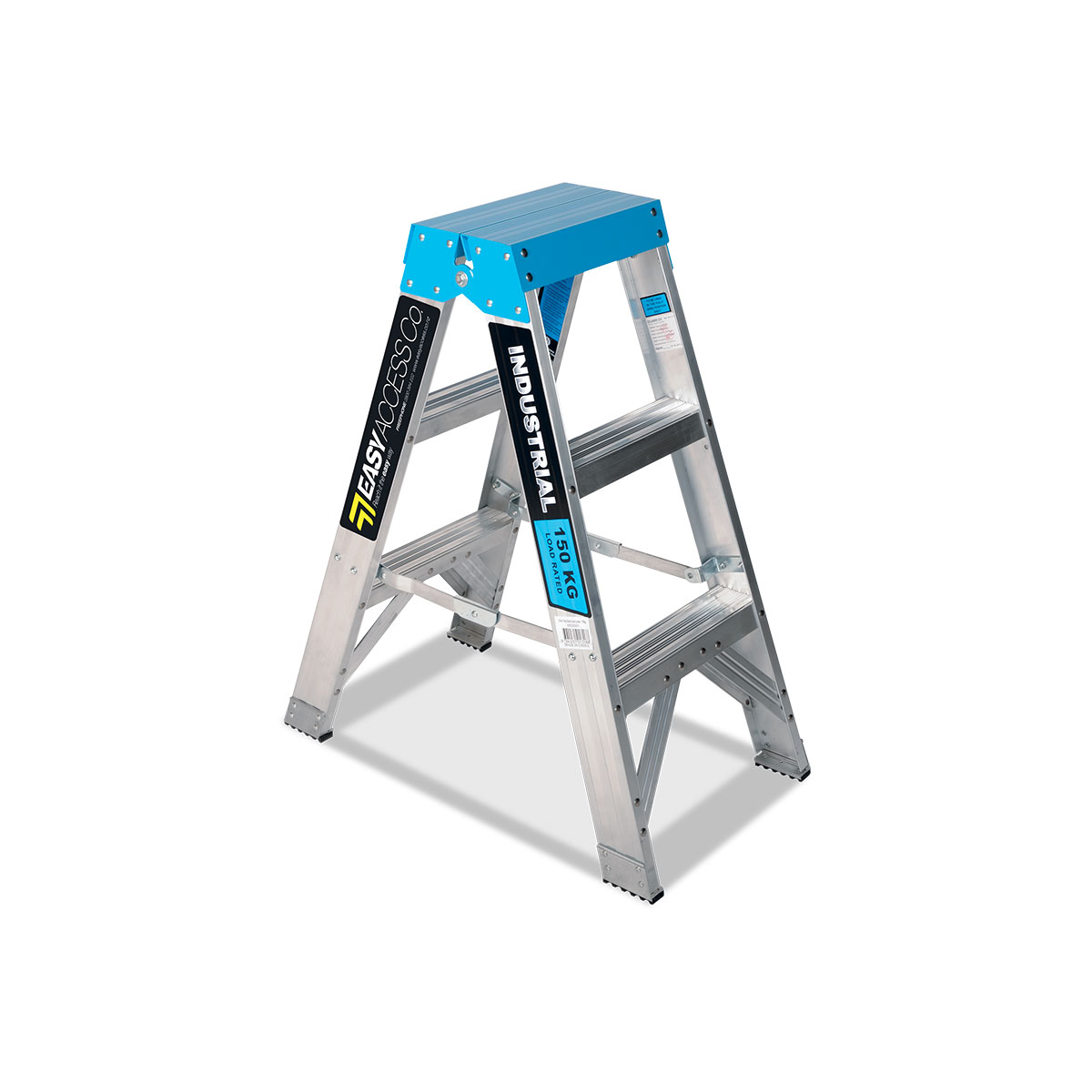 Step Ladder Medium Aluminium