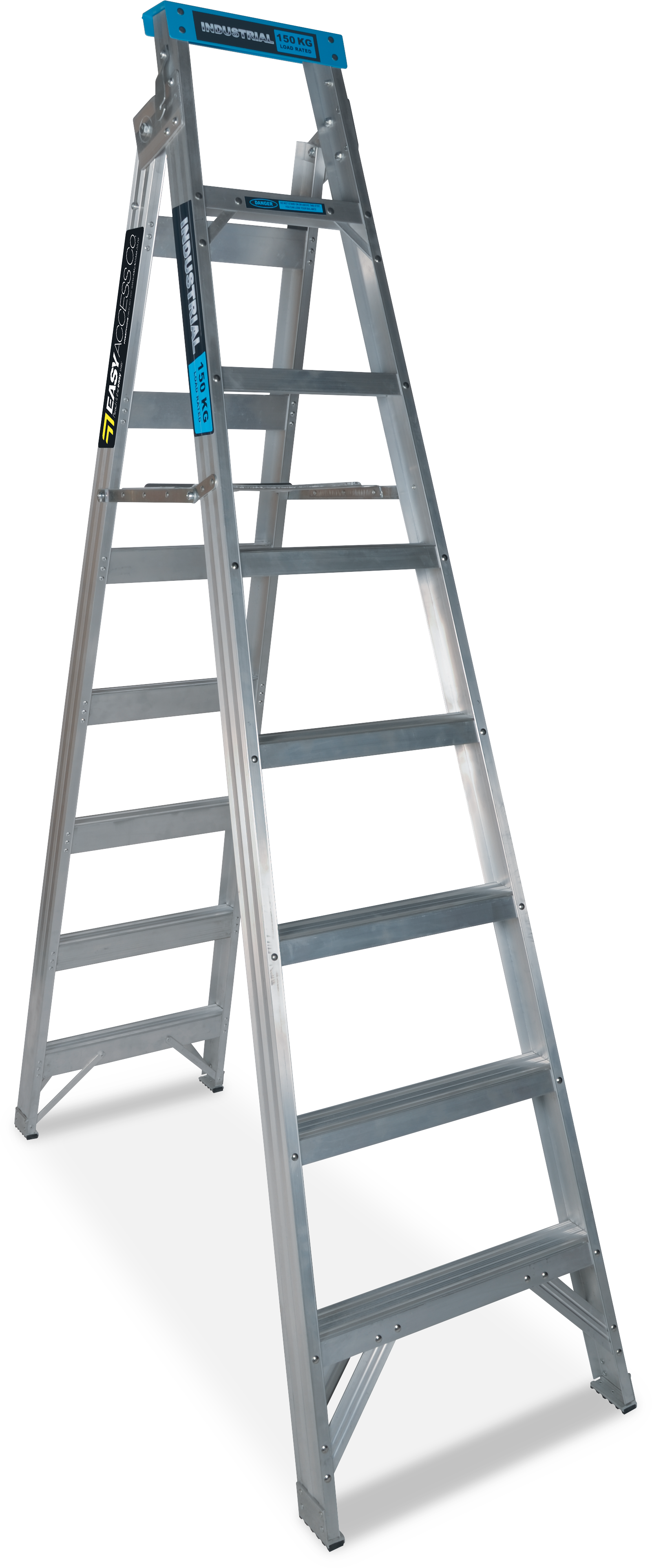 Industrial Aluminium Step Extension Ladder