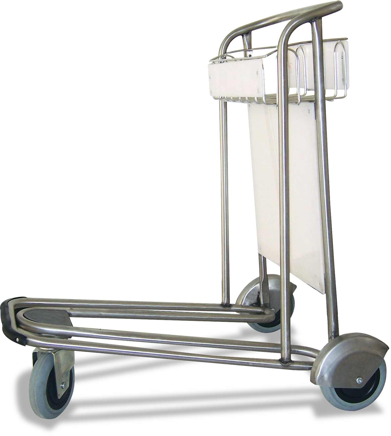 3Wheel Airport Trolleys (Stainless Steel) Airport Trolleys Astrolift