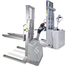 Buy Electric Straddle Stacker (Stainless Steel) in Pallet Stackers from Armanni available at Astrolift NZ