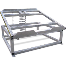 Buy Tilting Lift Table (Spring - Galvanised) in Spring-Loaded Lift Tables from Astrolift NZ
