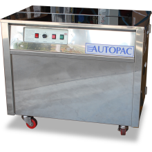 Buy Strapping Machine Semi-auto (Archless - Stainless Steel) in Strapping Machines from Autopac available at Astrolift NZ