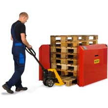 Buy Standard Electric Pallet Dispensers in Pallet Dispenser from Palomat available at Astrolift NZ