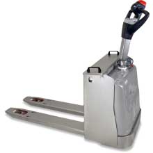 Buy Electric Pallet Trucks (Stainless Steel) in 2-Way Pallet Trucks from Armanni available at Astrolift NZ