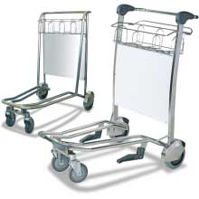 Buy 4-Wheel Airport Trolleys (Stainless Steel) in Airport Trolleys from Astrolift NZ