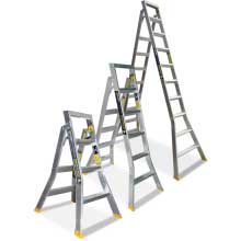 Buy Step-Extension Ladders - Heavy-Duty  in Step Ladders from Warthog available at Astrolift NZ