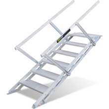 Buy Self-levelling Stairs - Portable Truck Access in Stairs and Truck Access from Easy Access available at Astrolift NZ