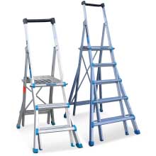 Buy Platform Ladders - Telescopic in Platform Ladders from Easy Access available at Astrolift NZ