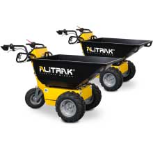 Buy Electric Dumper - Skip in Electric Dumpers from Alitrak available at Astrolift NZ