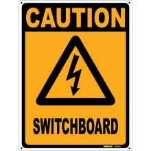 Buy Switchboard in Caution Signs from Astrolift NZ