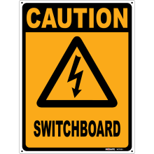 Buy Switchboard in Caution Signs from Astrolift NZ