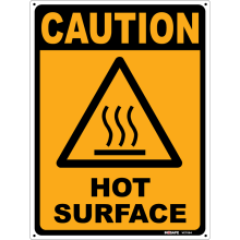Buy Hot Surface in Caution Signs from Astrolift NZ