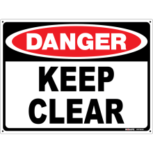 Buy Keep Clear in Danger Signs from Astrolift NZ