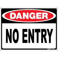 Buy No Entry in Danger Signs from Astrolift NZ