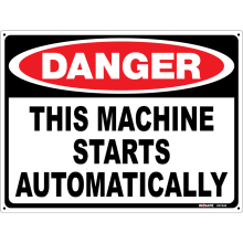 Buy This Machine Starts Automatically in Danger Signs from Astrolift NZ