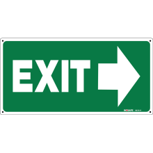Buy Exit Right in Exit Signs from Astrolift NZ