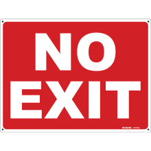 Buy No Exit (Vertical) in Exit Signs from Astrolift NZ
