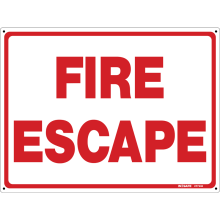 Buy Fire Escape in Fire Signs from Astrolift NZ