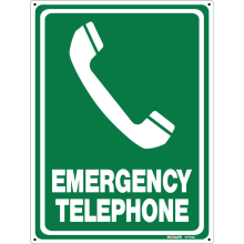 Buy Emergency Telephone in First Aid Signs from Astrolift NZ