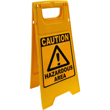 Buy Hazardous Area in Floor Signs from Astrolift NZ