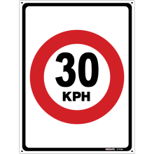 Buy 30 KPH in General Signs from Astrolift NZ