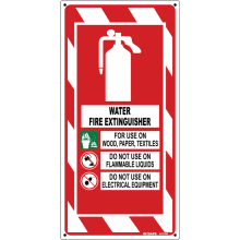 Buy Water Fire Extinguisher in Fire Signs from Astrolift NZ