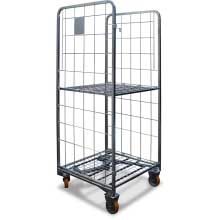 Buy Cage Trolley (Two Sided - Nesting) in Cage Trolleys from Astrolift NZ