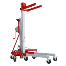 Buy Material Lifter with Auto Brake Winch by GUIL in Front Loading Tower Lifters from GUIL available at Astrolift NZ