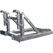 Buy Drum Lifter - Beak-Grip Forklift Attachment (Double) available at Astrolift NZ