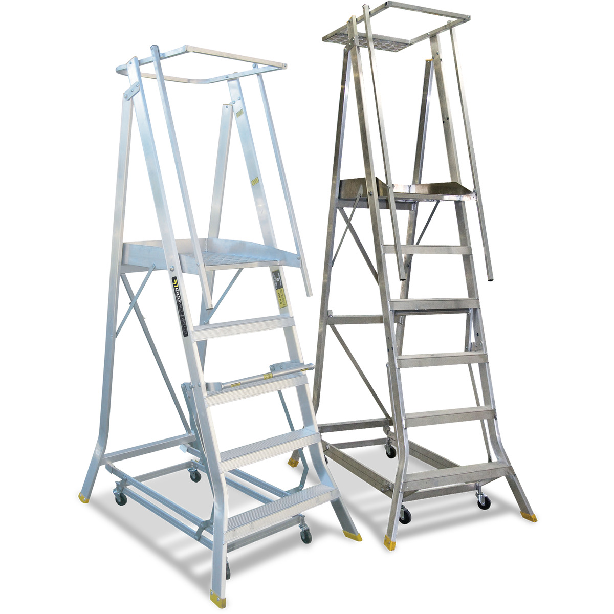 Platform Ladders WheeledChassis Platform Ladders Astrolift
