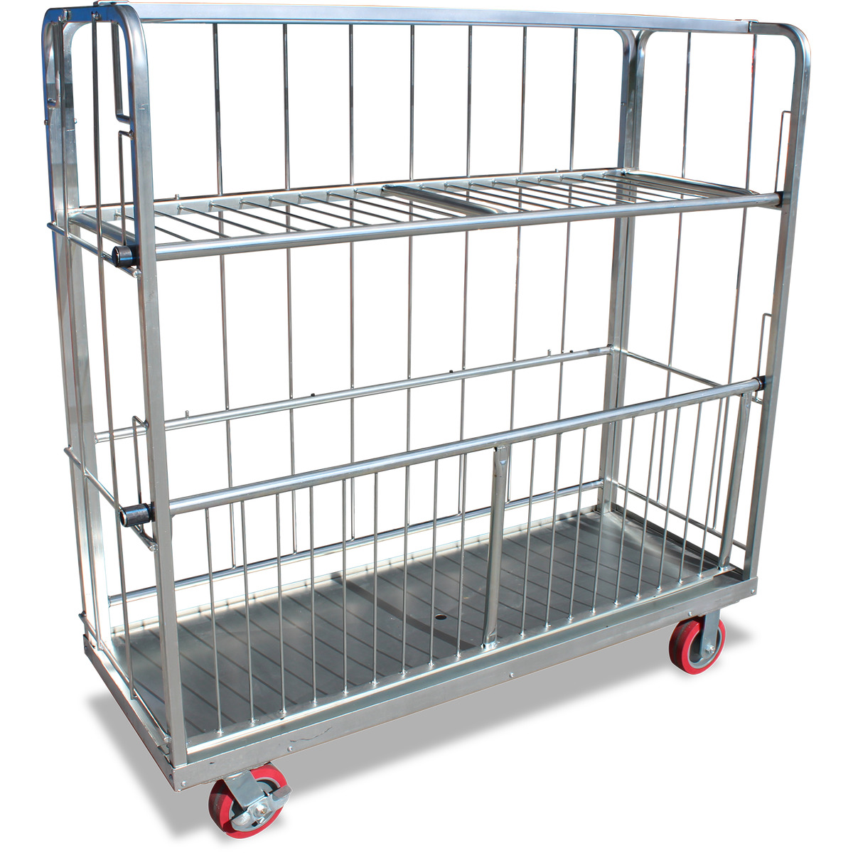 Cage Trolley (PivotingShelf) Cage Trolleys Astrolift
