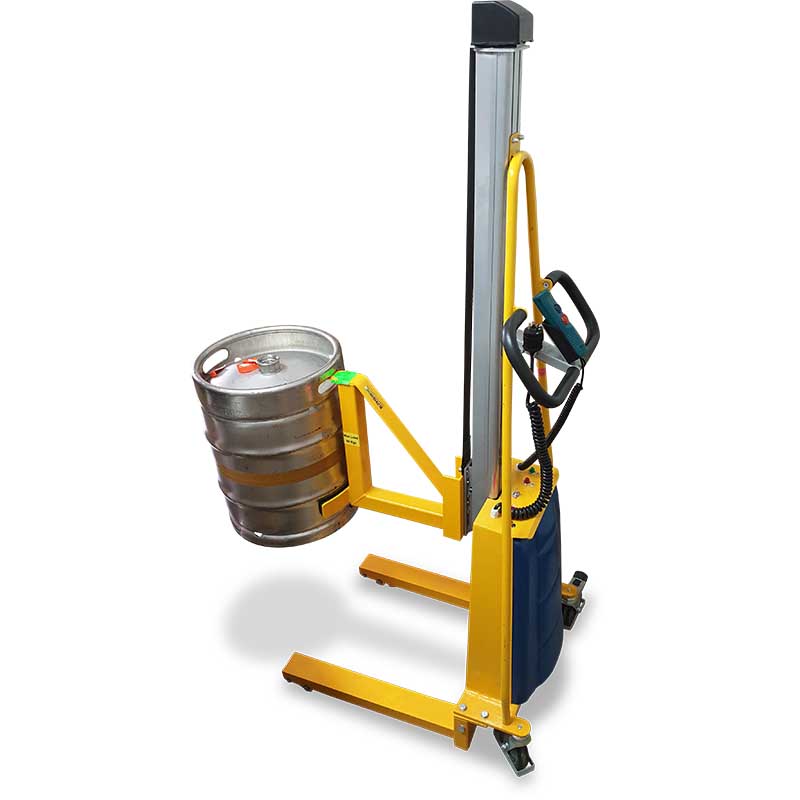 Beer Keg Lifter Lift Kegs Easily and Electrically Astrolift NZ Utility Lifters Materials