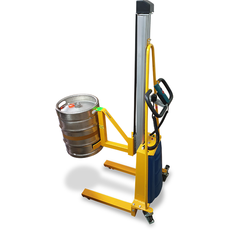 Beer Keg Lifter Lift Kegs Easily and Electrically Astrolift NZ Utility Lifters Materials