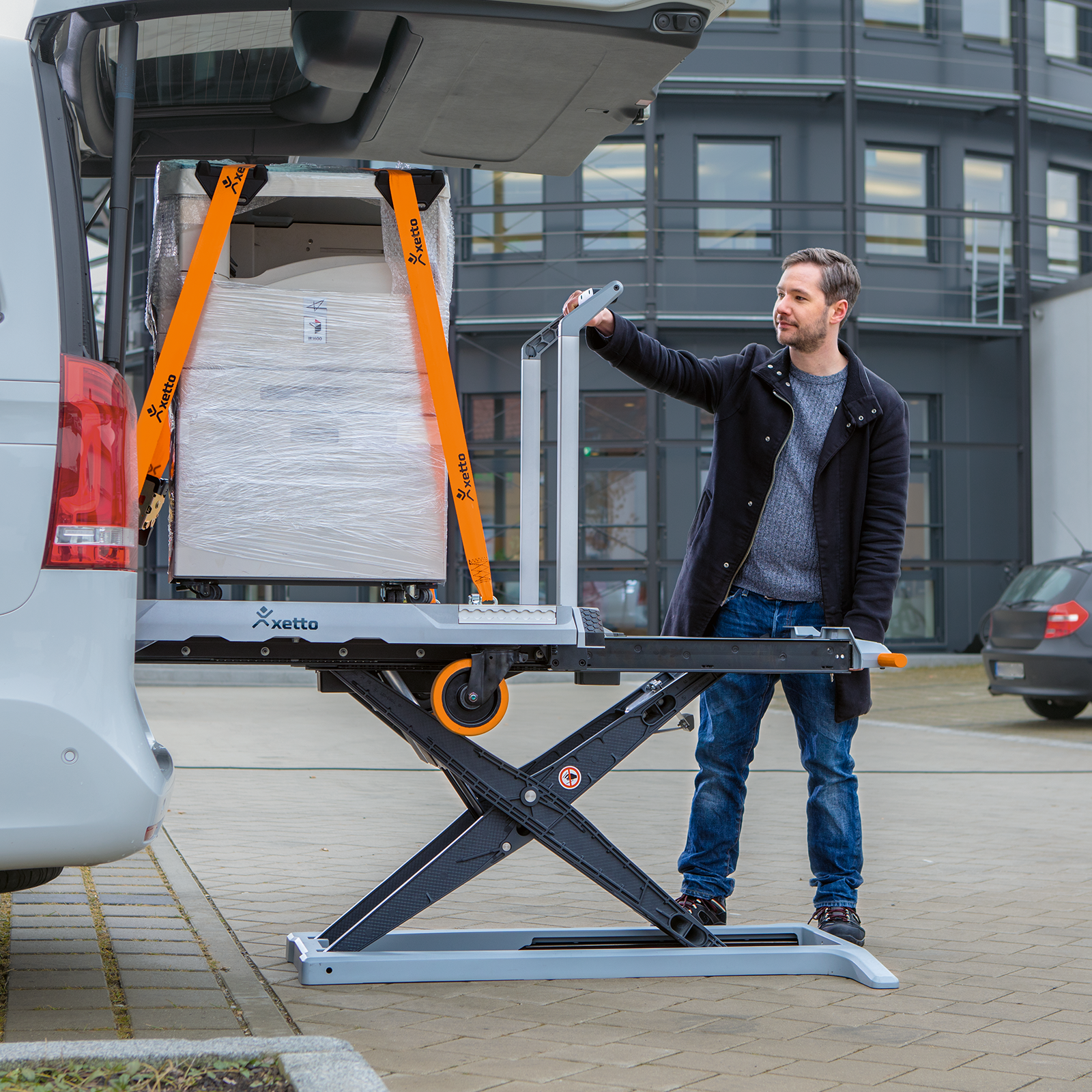 Platform Trolley SelfLoading (Plastic) Platform Trolleys Astrolift