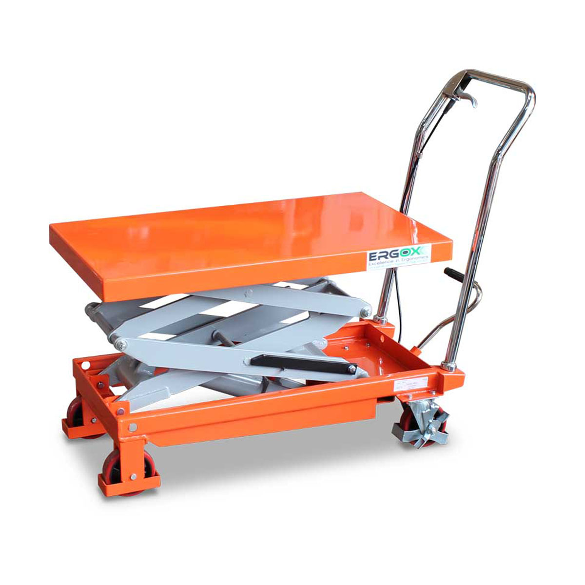 Mobile Scissor Lift Trolley Double 