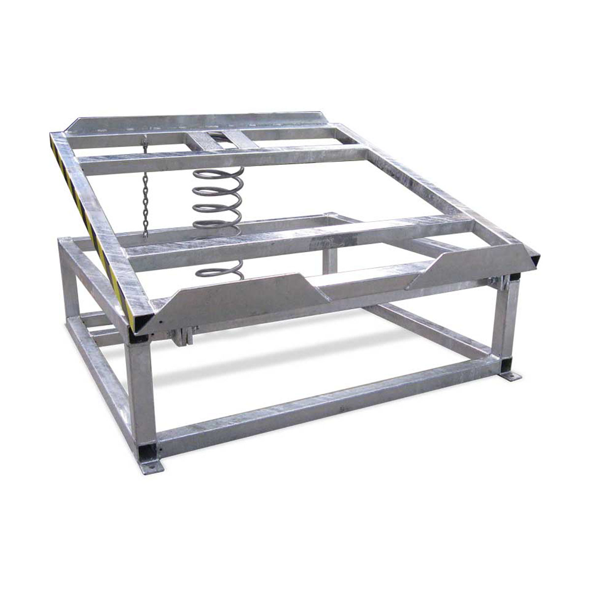 Buy Tilting Lift Table (Spring - Galvanised) available at Astrolift NZ