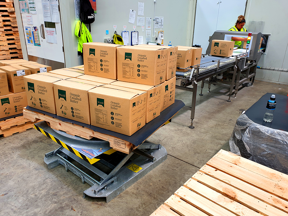 Pallet Scissor Lift Table (Spring Galvanised) SpringLoaded Lift