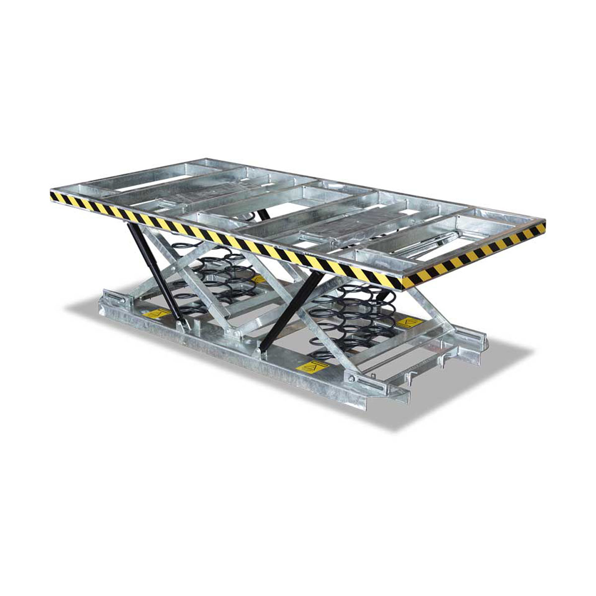 Buy Pallet Scissor Lift Table Large (Spring - Stainless Steel) available at Astrolift NZ