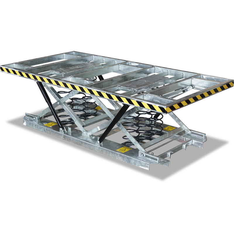 Pallet Scissor Lift Table Large (Spring Stainless Steel) Spring