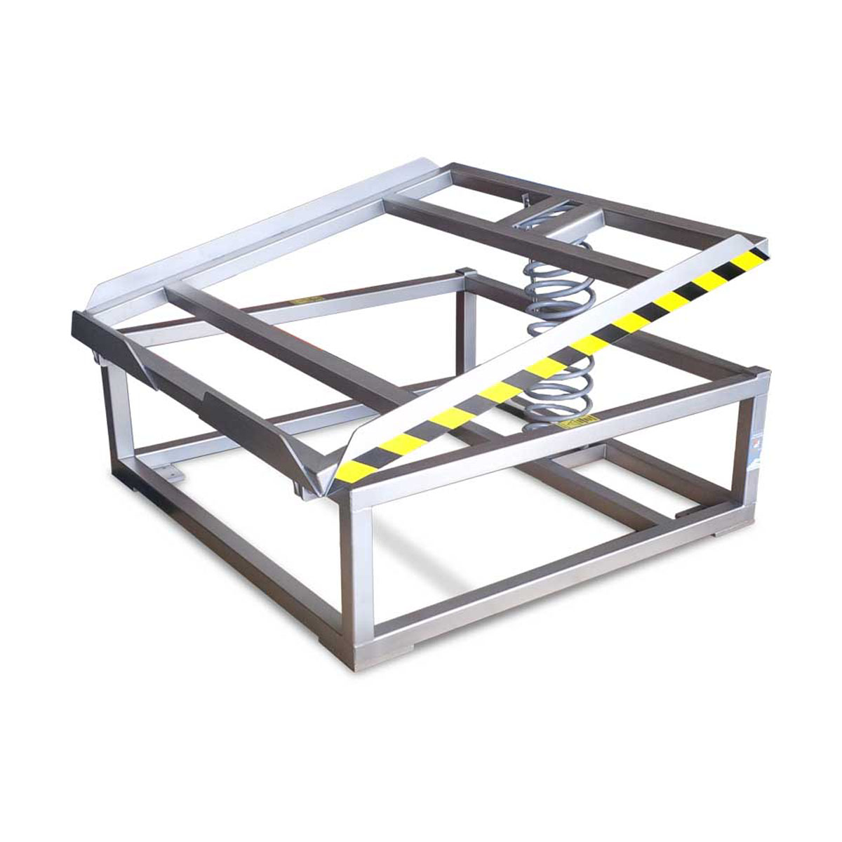 Buy Tilting Lift Table (Spring - Stainless Steel) in Tilt Lift Tables from Astrolift NZ