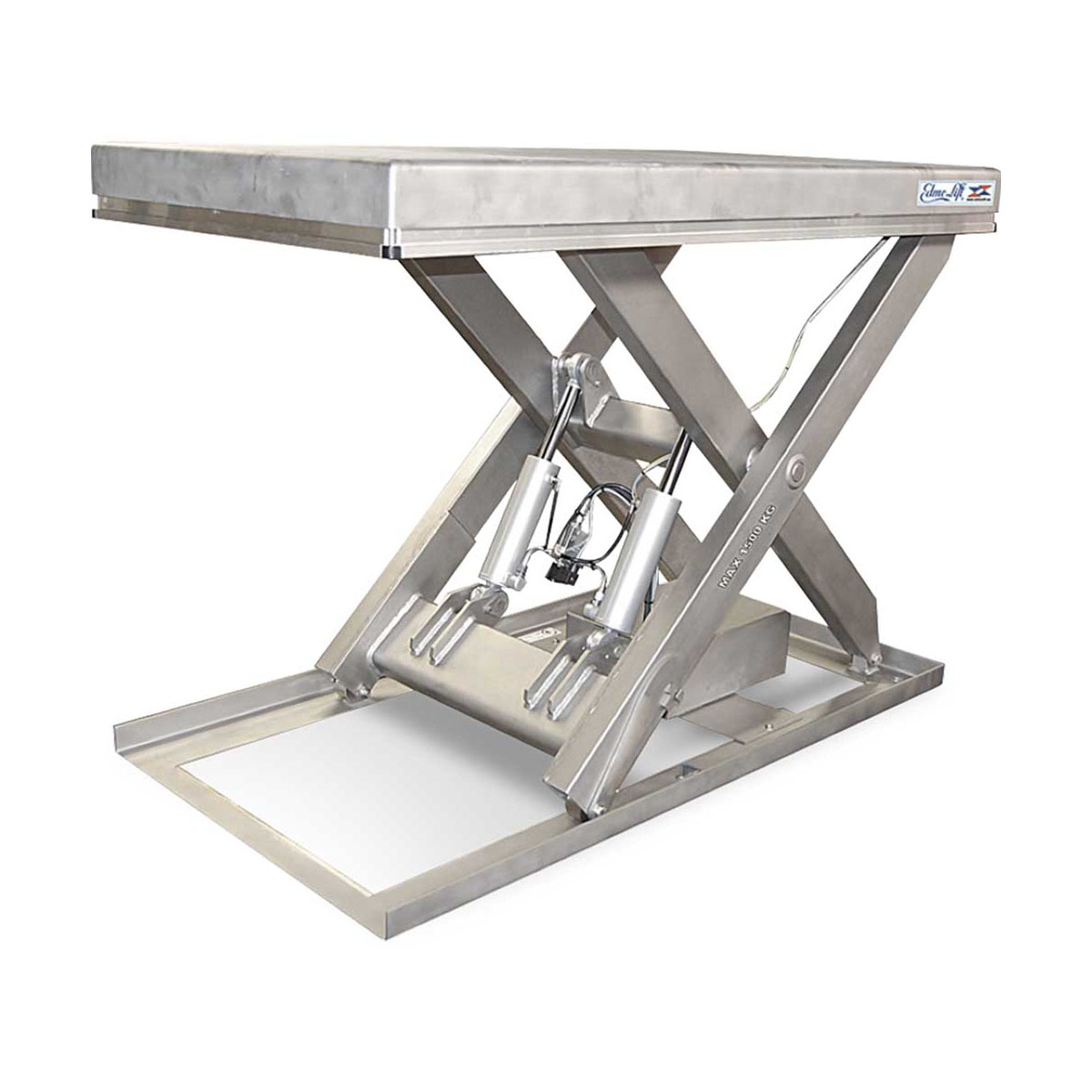 Scissor Lift Table (Electric - Stainless Steel)