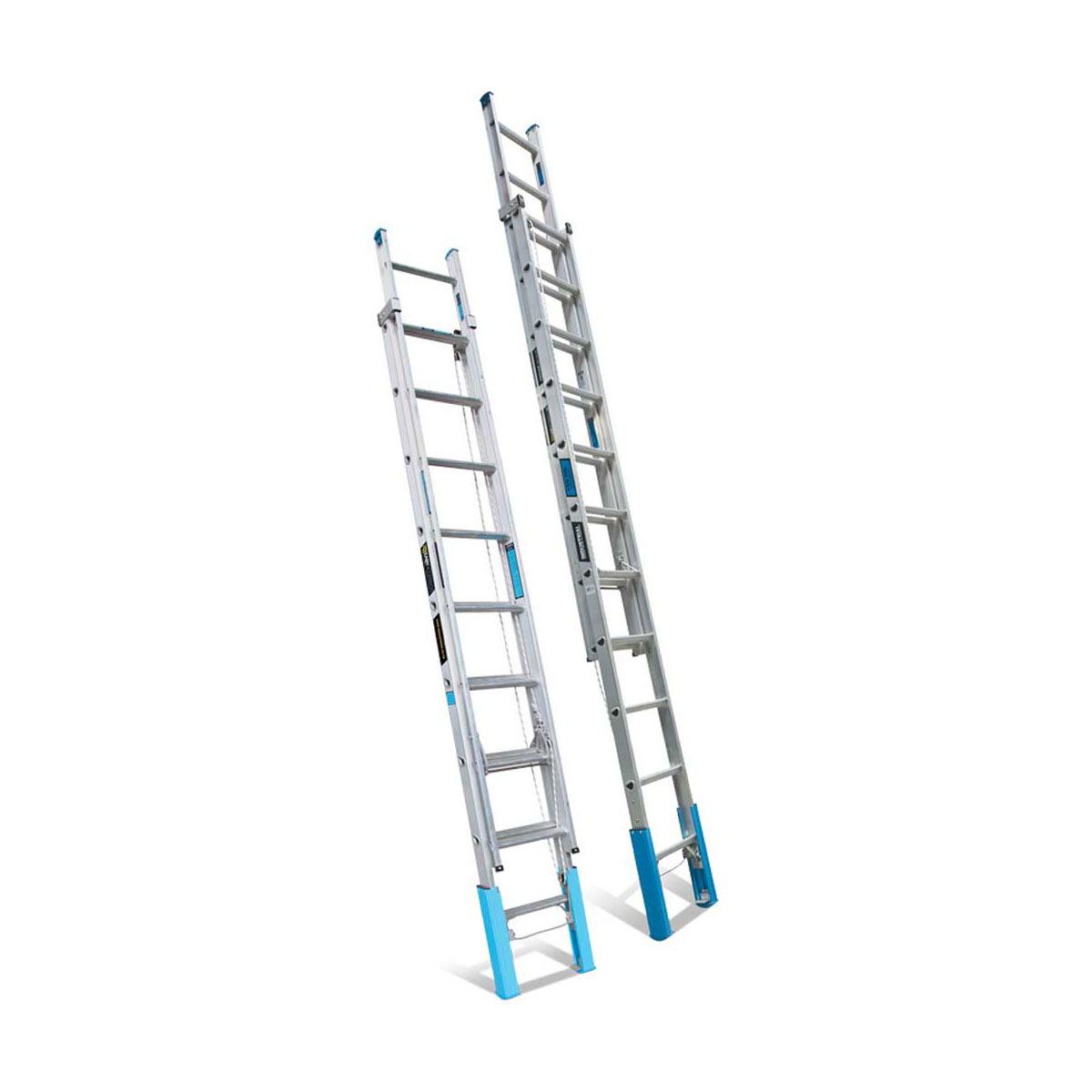 Extension Ladders with Levelling Feet